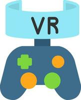 Vr Game Vector Icon Design