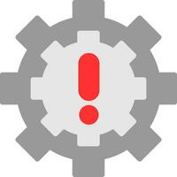 Operational Disruption Vector Icon Design