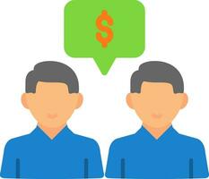 Negotiation Skills Vector Icon Design