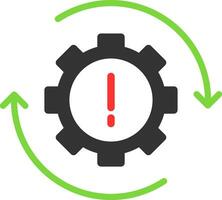 Process Inefficiencies Vector Icon Design