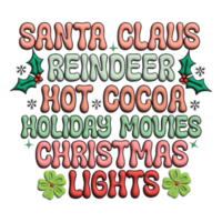 Christmas Quotes Vector Design png