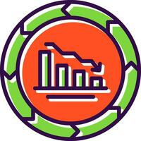 Value Chain Analysis Vector Icon Design