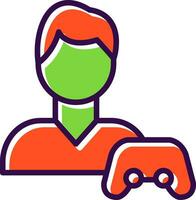 Gamer Vector Icon Design