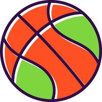 Basketball Vector Icon Design