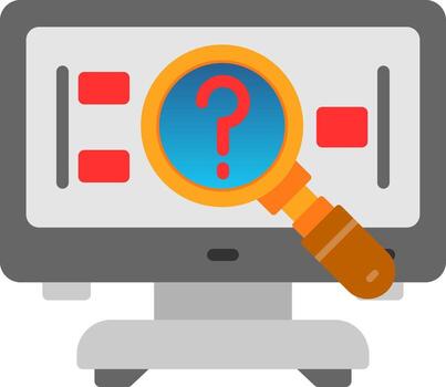 Problem Framing Vector Icon Design