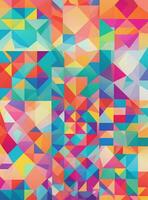 Abstract pattern background design photo