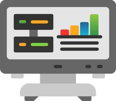 Data Driven Insights Vector Icon Design