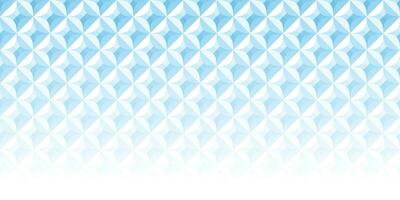 Abstract white and blue geometric background texture vector