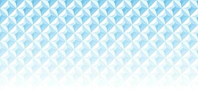 Abstract white and blue geometric background texture vector