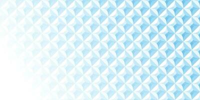 Abstract white and blue geometric background texture vector