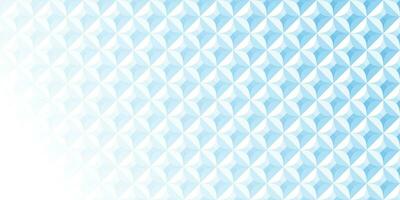 Abstract white and blue geometric background texture vector