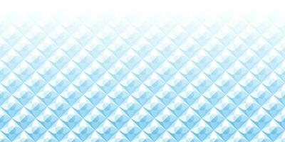 Abstract white and blue geometric background texture vector