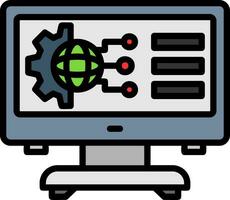 Digital Transformation Vector Icon Design