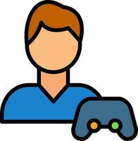 Gamer Vector Icon Design