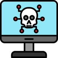 Cyber Attacks Vector Icon Design