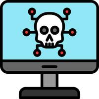 Cyber Attacks Vector Icon Design