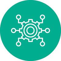 Digital Transformation Vector Icon Design
