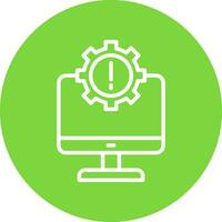 IT System Failures Vector Icon Design