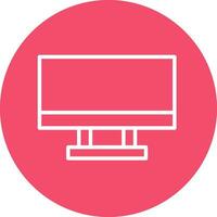 Monitor Screen Vector Icon Design