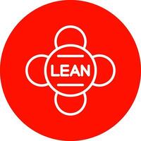 Lean Principles Vector Icon Design