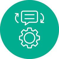 Feedback Mechanisms Vector Icon Design