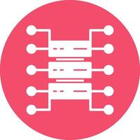 Organizational Structure Vector Icon Design