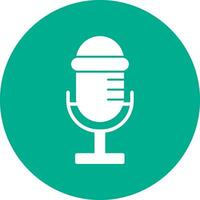 Microphone Vector Icon Design