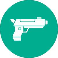 Gun Vector Icon Design