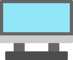 diseño de icono de vector de pantalla de monitor