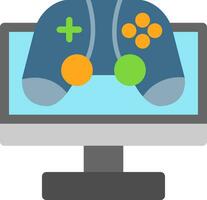 Monitor Screen Vector Icon Design