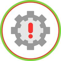Operational Disruption Vector Icon Design
