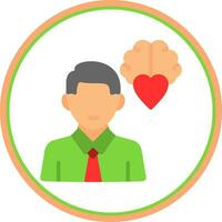 Emotional Intelligence Vector Icon Design