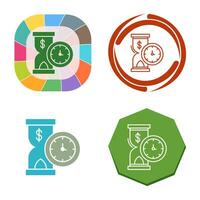 Time is Money Vector Icon