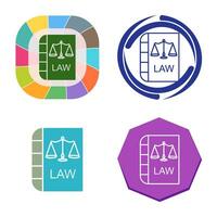 Law and Order Vector Icon