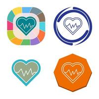 Heart Beat Vector Icon