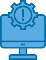 IT System Failures Vector Icon Design