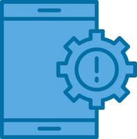 Mobile App Vulnerabilities Vector Icon Design