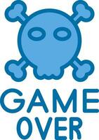 Game Over Vector Icon Design