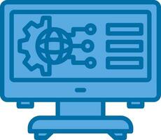 Digital Transformation Vector Icon Design