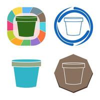 Plant Pot Vector Icon