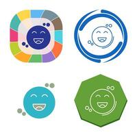 Happiness Vector Icon