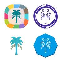 Coconut trees Vector Icon