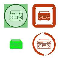 Casette Player Vector Icon