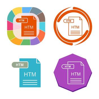 HTM Vector Icon