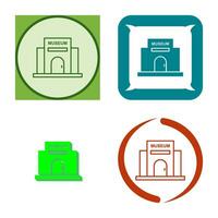 Museum Building Vector Icon