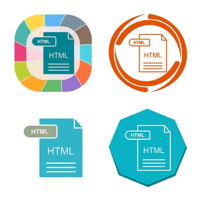 HTML Vector Icon