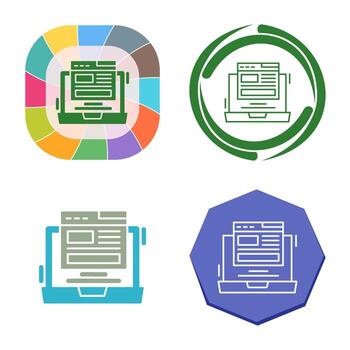 Layout Vector Icon