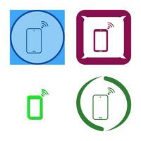 Unique Connected Device Vector Icon