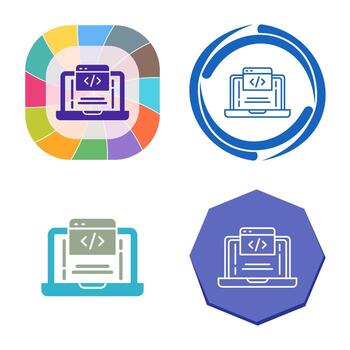 Coding Vector Icon