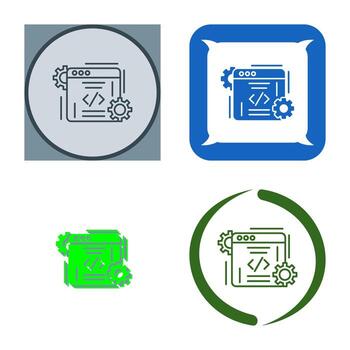 Coding Vector Icon